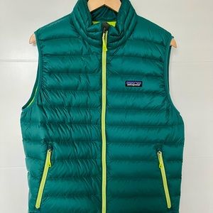 Patagonia men’s down vest (excellent condition)